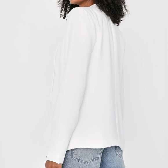 NWOT  Blazer Bundle Miss Punctuality Magenta Lightweight Blazer White & Magenta - Picture 4 of 10